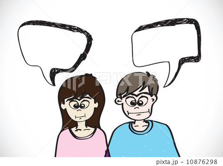 People face emotions icons with dialog speech bubbles People face emotions icons with dialog speech bubbles 10876298
