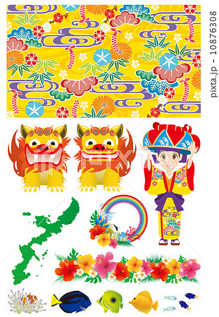 沖縄　素材 10876308