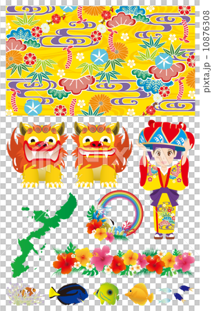 沖縄　素材 10876308