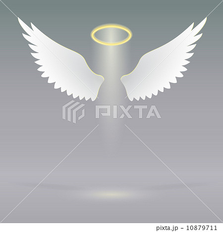 Angel wings on heavenly 10879711
