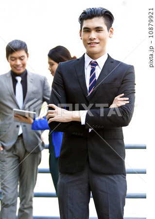 Businessman boss smiling portrait 10879921