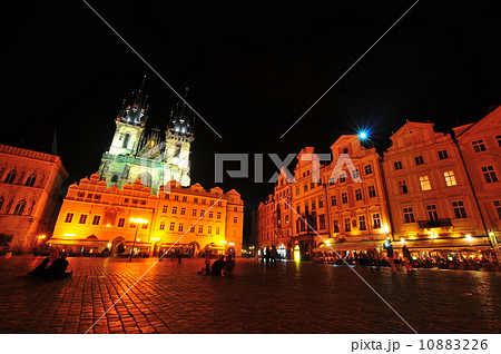 プラハの夜景 10883226