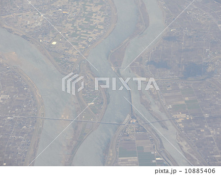 木曽三川　千本松原 10885406