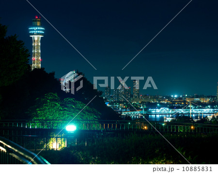 港の見える丘公園の夜景 港の見える丘公園の夜景 10885831