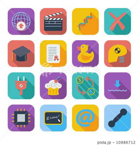 Color flat icons 7 10886712