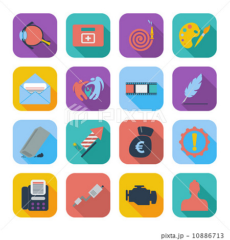 Color flat icons 8 Color flat icons 8 10886713