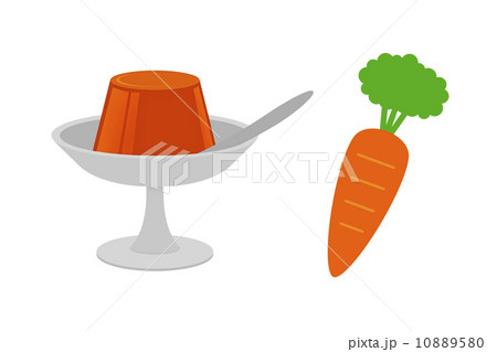 ニンジンゼリー ニンジンゼリー 10889580