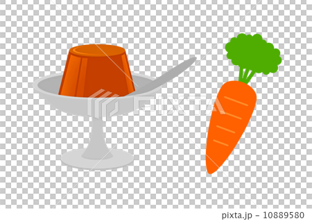 ニンジンゼリー ニンジンゼリー 10889580