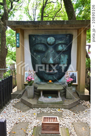 上野大仏の顔面レリーフ（上野恩賜公園／東京都台東区） 10890106