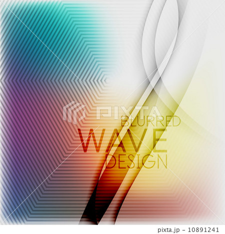 Textured blurred color wave background Textured blurred color wave background 10891241