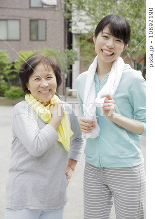 親子で運動 親子で運動 10892190