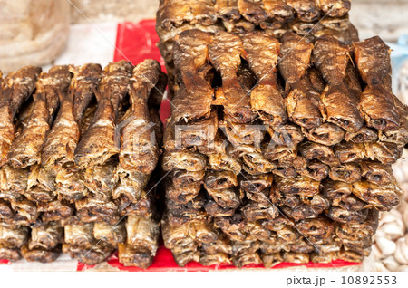 Smoked fish for sale at asian food market Smoked fish for sale at asian food market 10892553