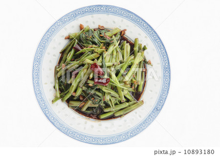 空芯菜炒め俯瞰 10893180