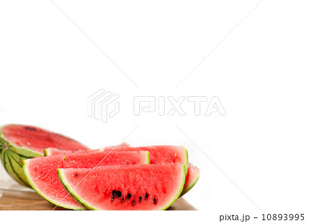fresh watermelon on a wood table fresh watermelon on a wood table 10893995
