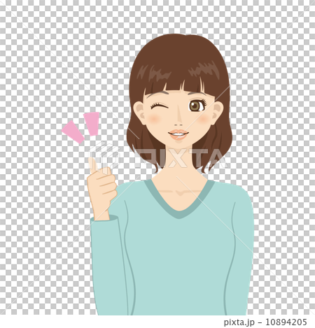 若い女性（ジェスチャーシリーズ） 10894205