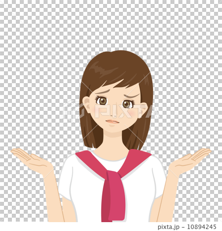 若い女性（ジェスチャーシリーズ） 10894245