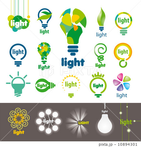 biggest collection of vector logos lamps 10894301