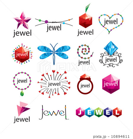 collection of vector logos jewelry and fashion accessories 10894611