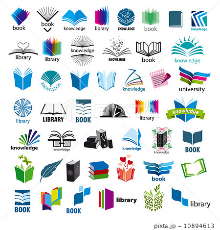 biggest collection of vector logos books 10894613
