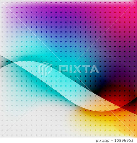 Colorful blurred wave business background 10896952