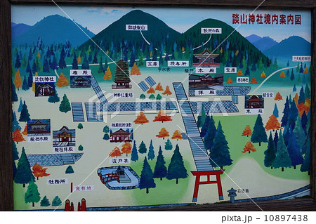 談山神社 境内案内図 談山神社 境内案内図 10897438