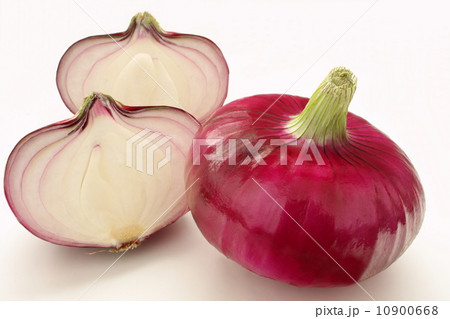 赤玉葱 玉葱 断面 野菜 アップ 白背景 赤玉葱 玉葱 断面 野菜 アップ 白背景 10900668