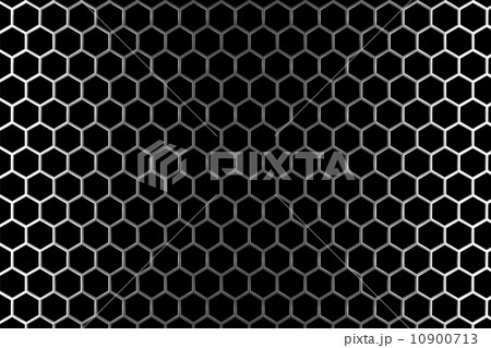 Steel grid with hexagonal holes under left and right light Steel grid with hexagonal holes under left and right light 10900713