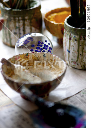 江戸風鈴の絵付け 10901962