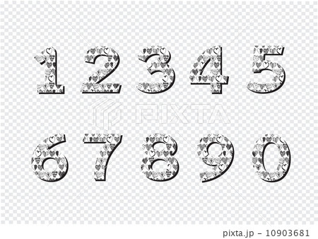 Numbers set. illustration 10903681