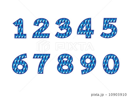 Numbers set. illustration 10903910