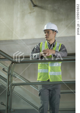 Asian industrial engineer at work Asian industrial engineer at work 10904802