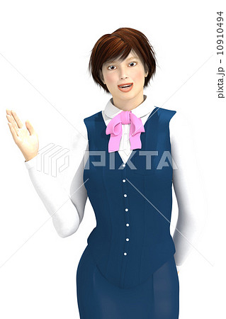 案内する制服の女性 合成用背景透過pngイラスト素材 案内する制服の女性 合成用背景透過pngイラスト素材 10910494