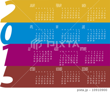 Colorful Year 2015 Calendar Colorful Year 2015 Calendar 10910900