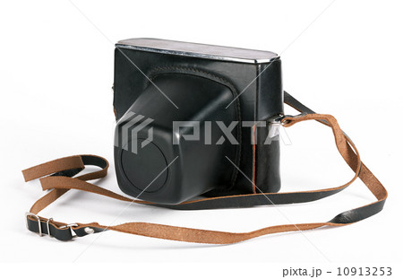 vintage photo camera in case 10913253