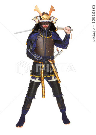 Samurai in armor 10913335