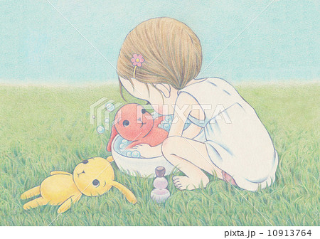 夏の日の洗濯 夏の日の洗濯 10913764