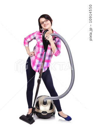 girl with hoover 10914550