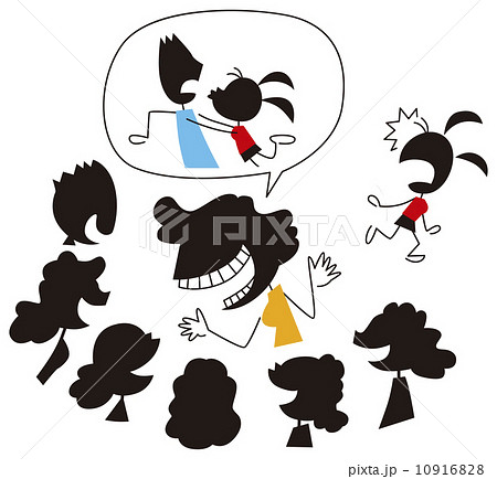 デマを広げるおばさん 10916828