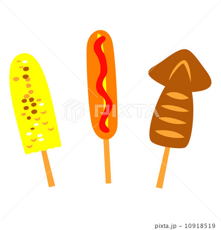 屋台の食べ物 10918519