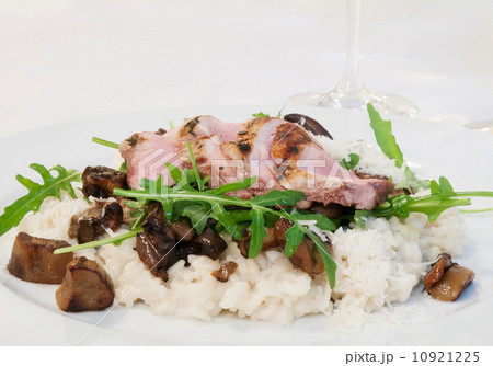 Pork tenderloin with rissoto 10921225