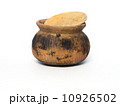 clay pot isolated on white background 10926502