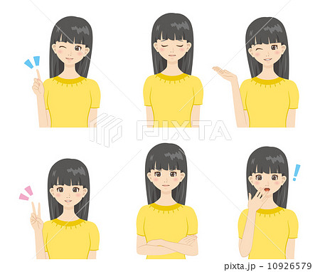若い女性（ジェスチャーシリーズ） 10926579