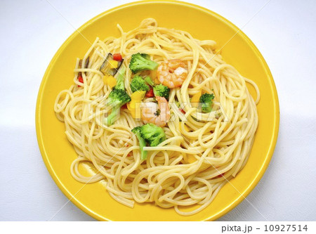 エビとブロッコリーのパスタ エビとブロッコリーのパスタ 10927514