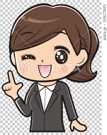 woman pointing finger woman pointing finger 10927683