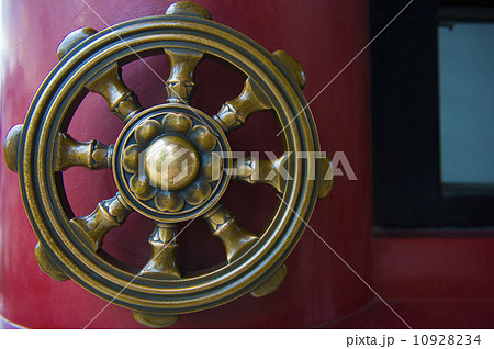 四天王寺のマニ車 10928234