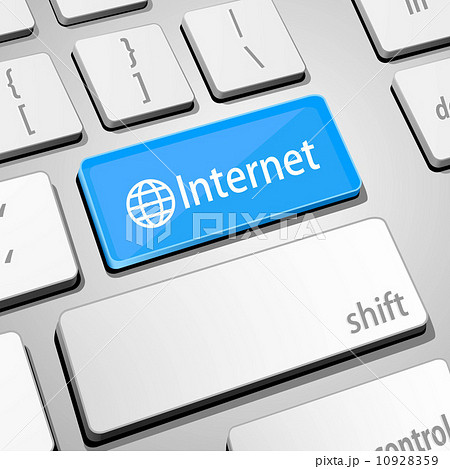 インターネットのキーボード インターネットのキーボード 10928359