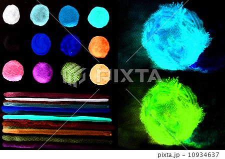 Watercolor hand painted background 10934637