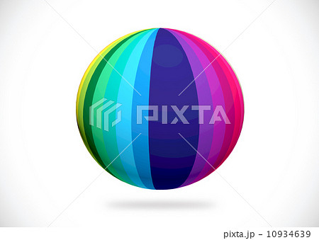 Abstract 3d sphere illustration for your design Abstract 3d sphere illustration for your design 10934639