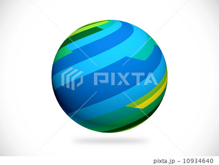 Abstract 3d sphere illustration for your design 10934640