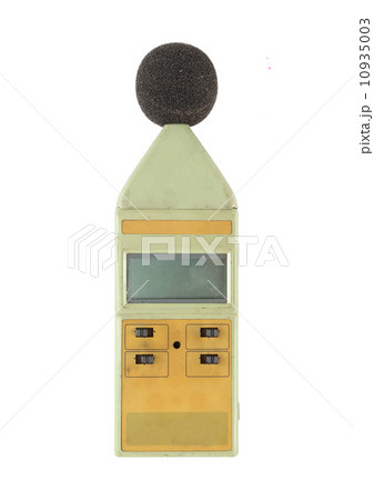 sound level meter on white background sound level meter on white background 10935003